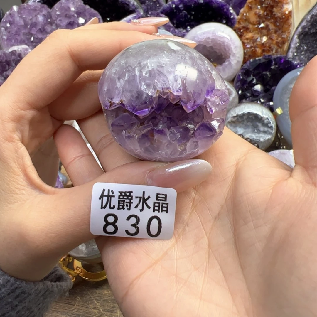 未镶嵌大型摆件（非配饰）紫晶韩****月830