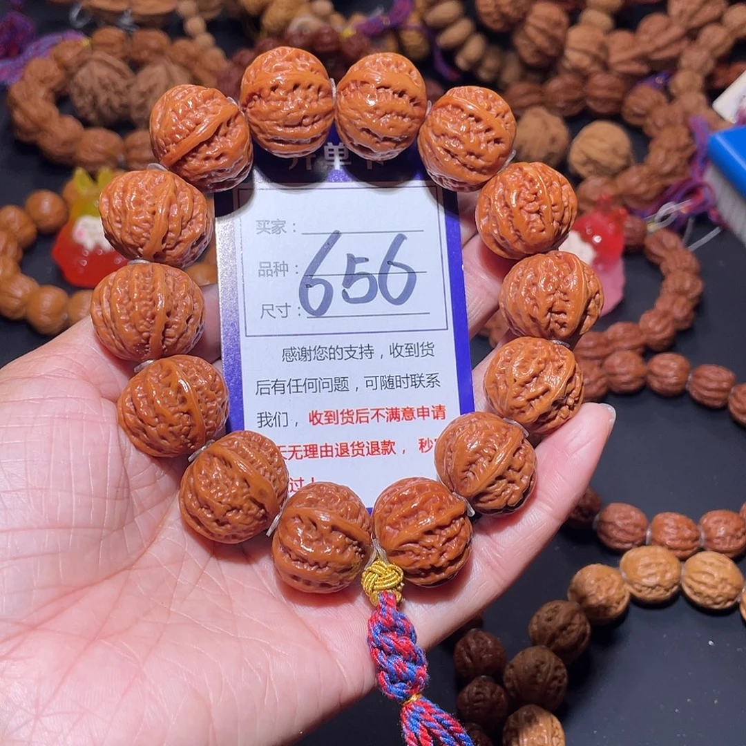 656文玩秋子粗筋西瓜八棱矮桩磨盘22