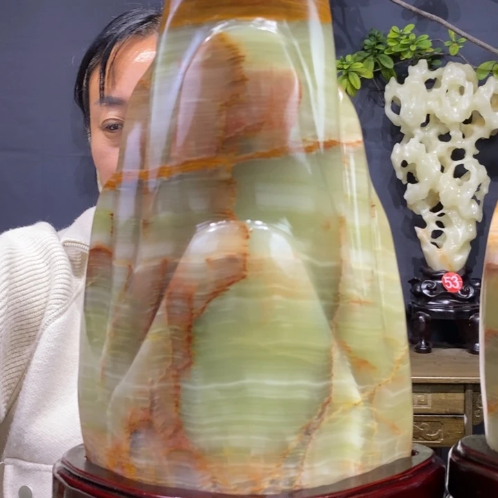 石材精品古青石摆件
