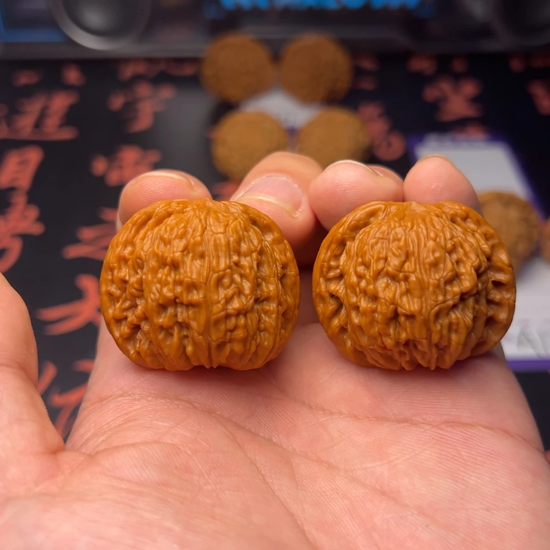 文玩核桃把件昨**空A14正磨全品39尺