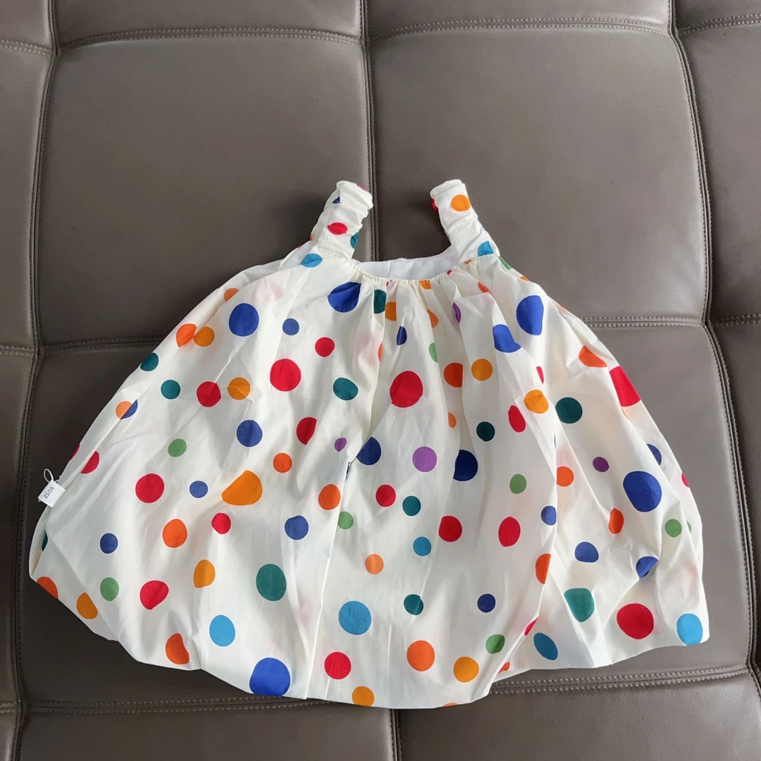 女童夏季吊带连衣裙90-120