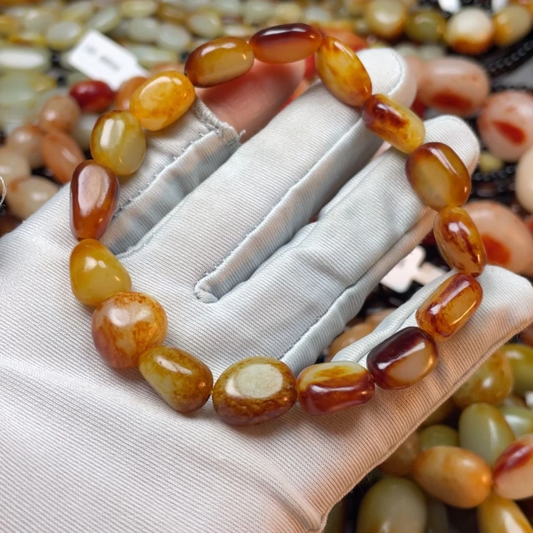 和田玉手链未镶嵌