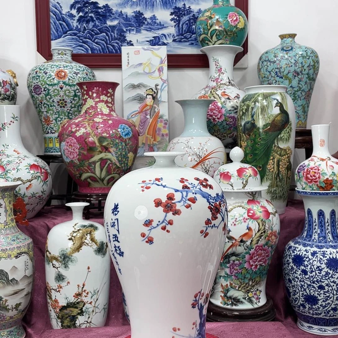 摆件丰***?景德镇的陶瓷