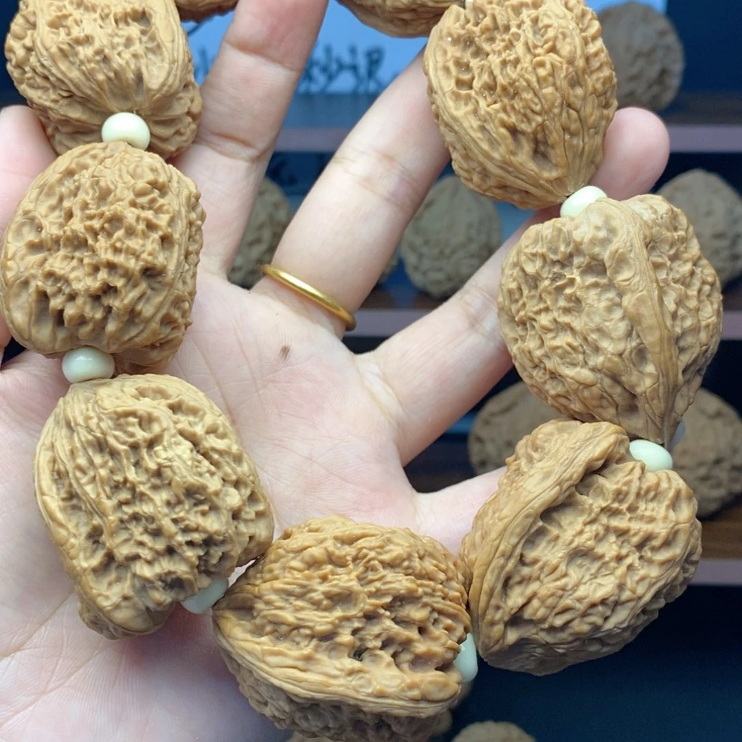 核桃把件嘉*涿鹿南疆石核桃