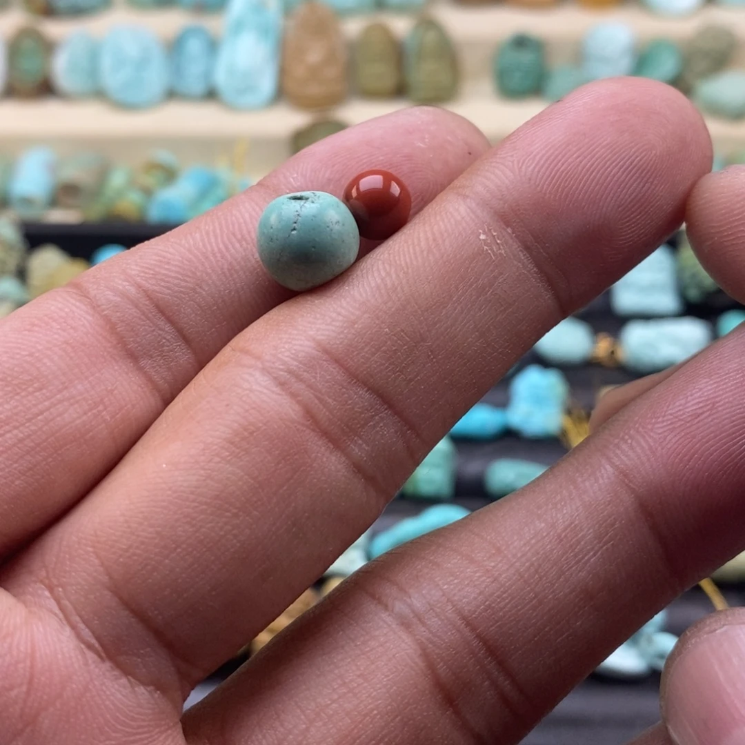 安***妮南红玛瑙未镶嵌珠宝半成品