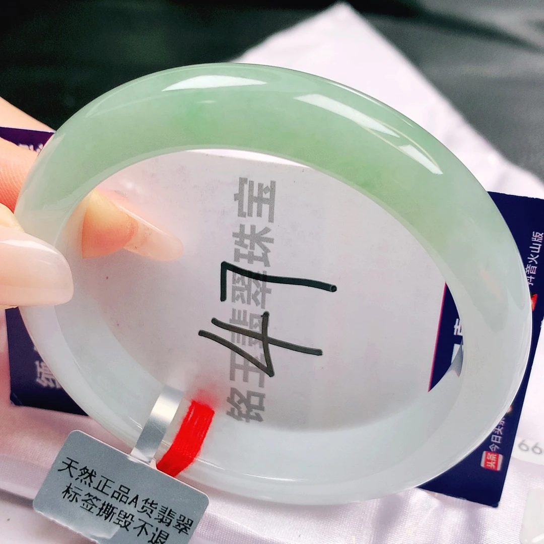 翡翠未镶嵌手镯缅甸天然a货翡翠手镯