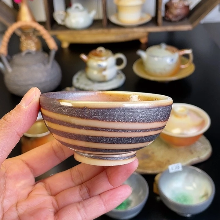 燃薪柴烧茶器主人杯