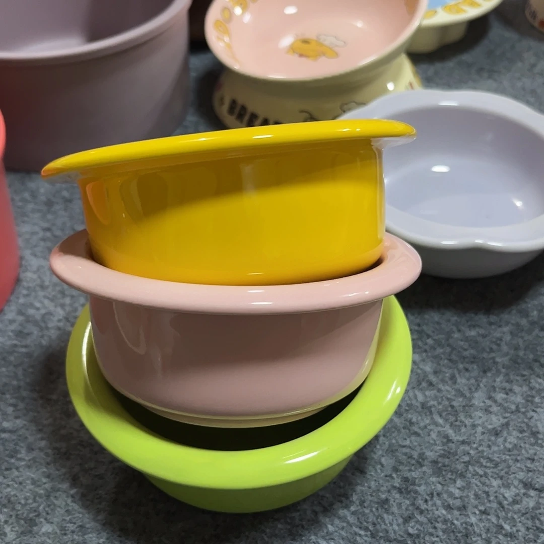 陶瓷碗3个装陶瓷微瑕