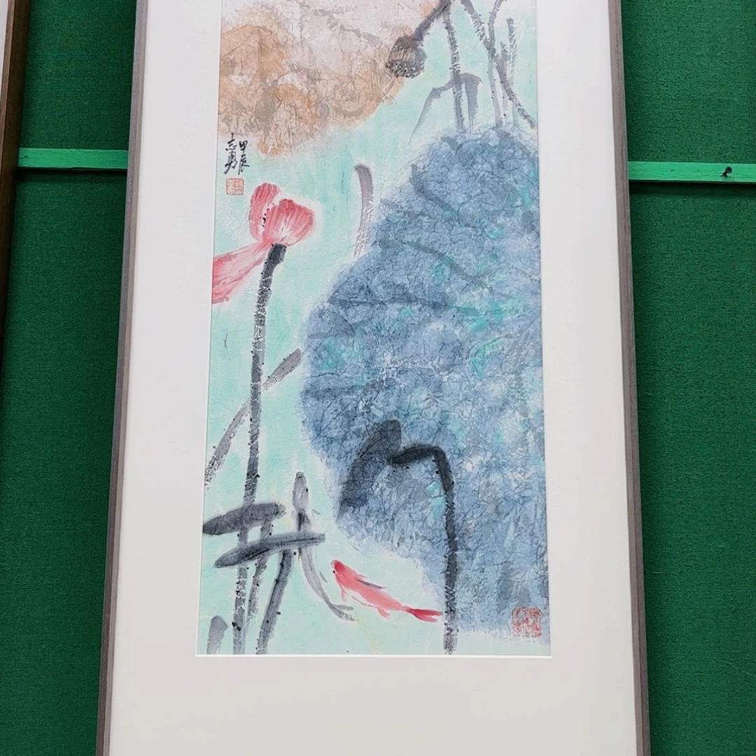 【闪购商品】国画孙志勇带框精装裱