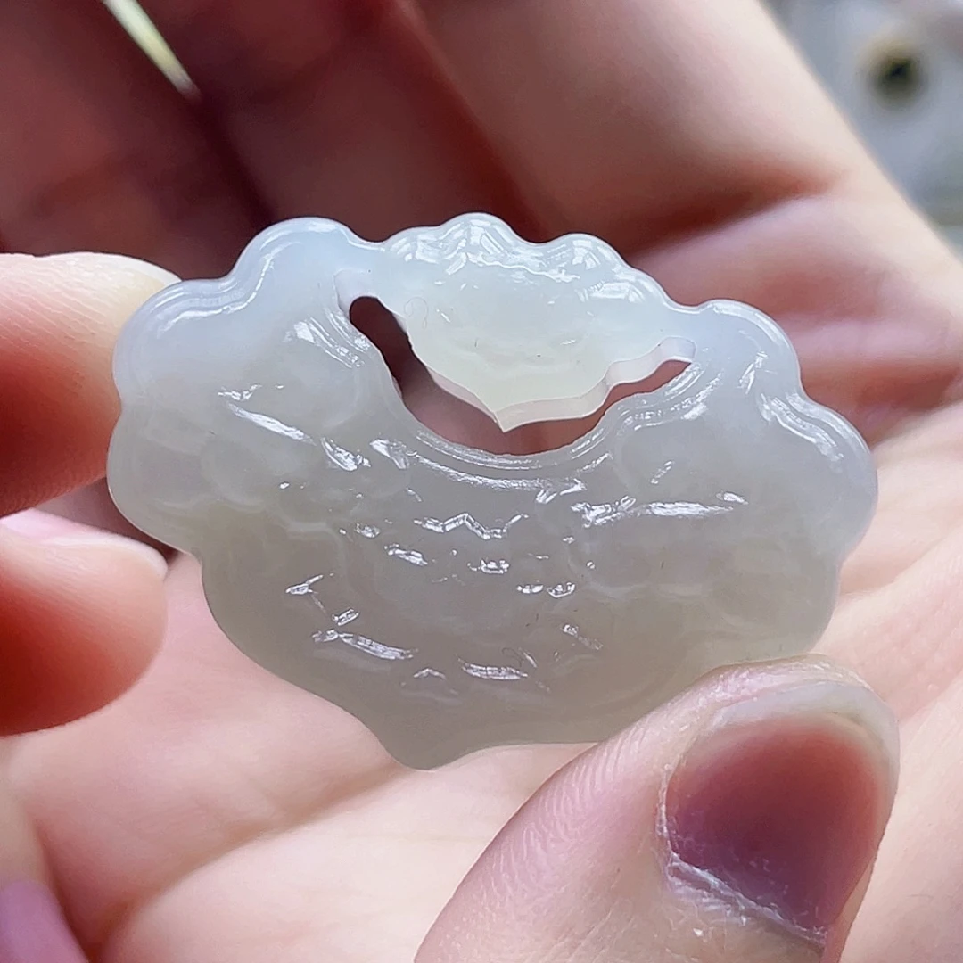 和田玉未镶嵌吊坠(不含链)