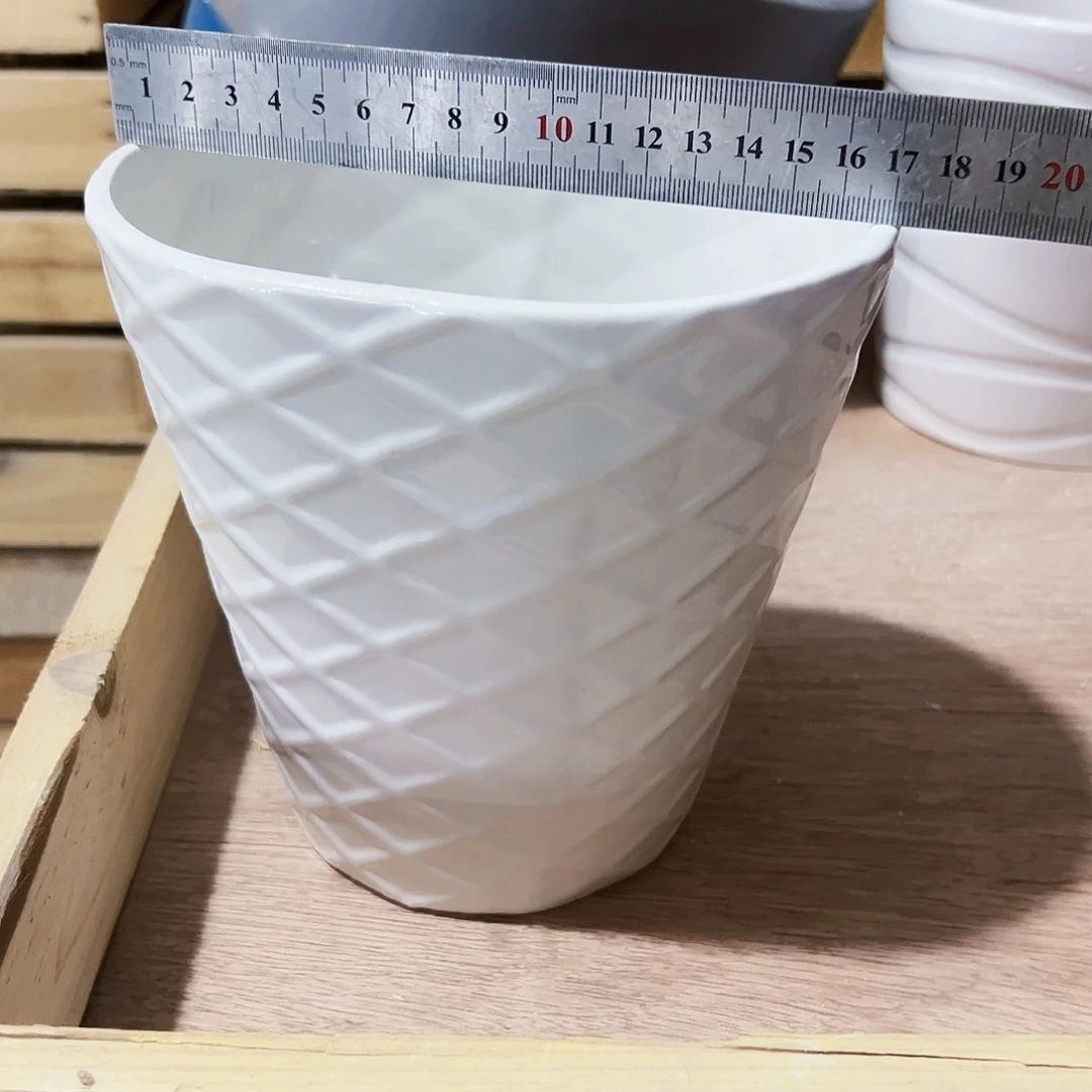 有孔，外贸尾单陶瓷花盆凑单10米包邮