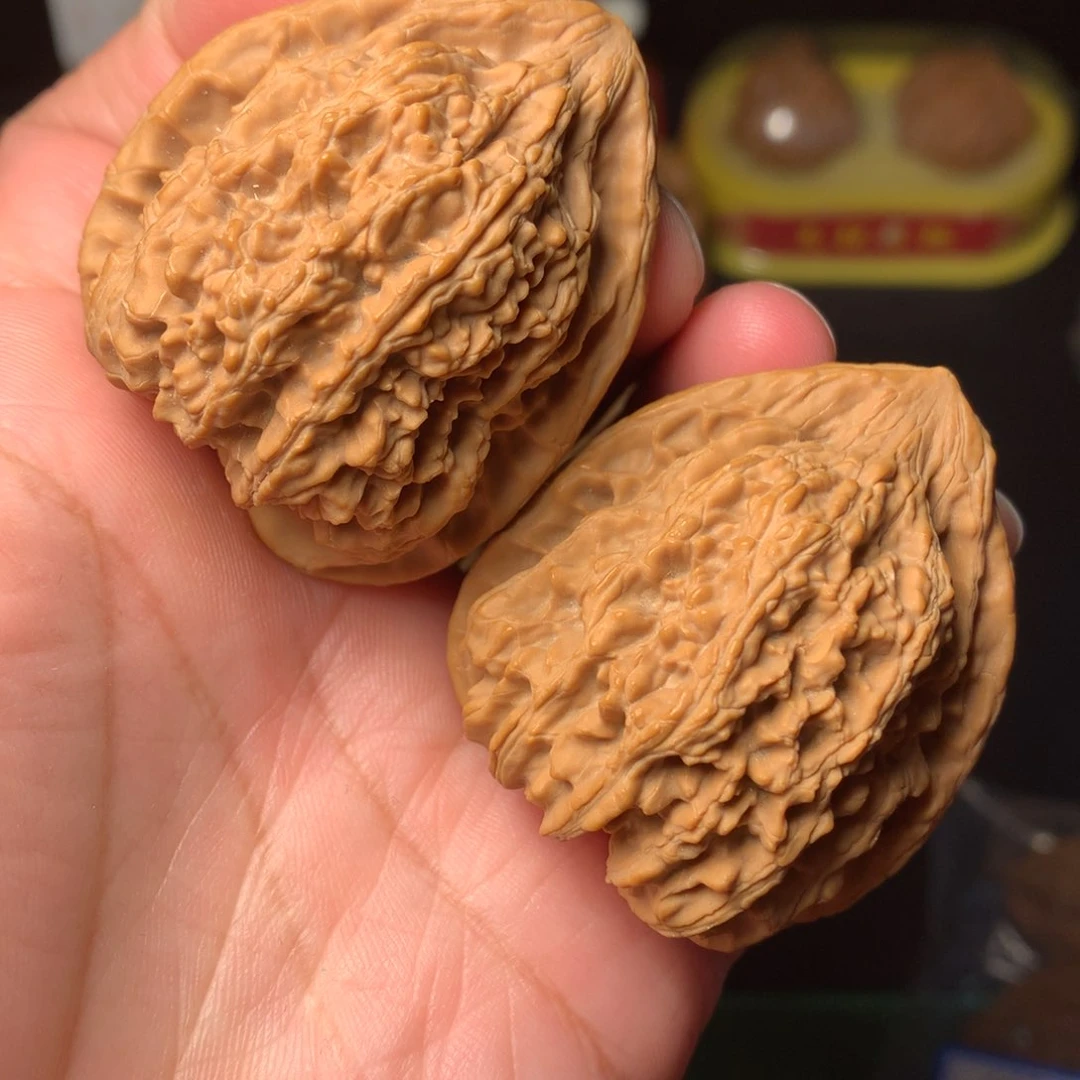 吊坠文玩核桃野生41