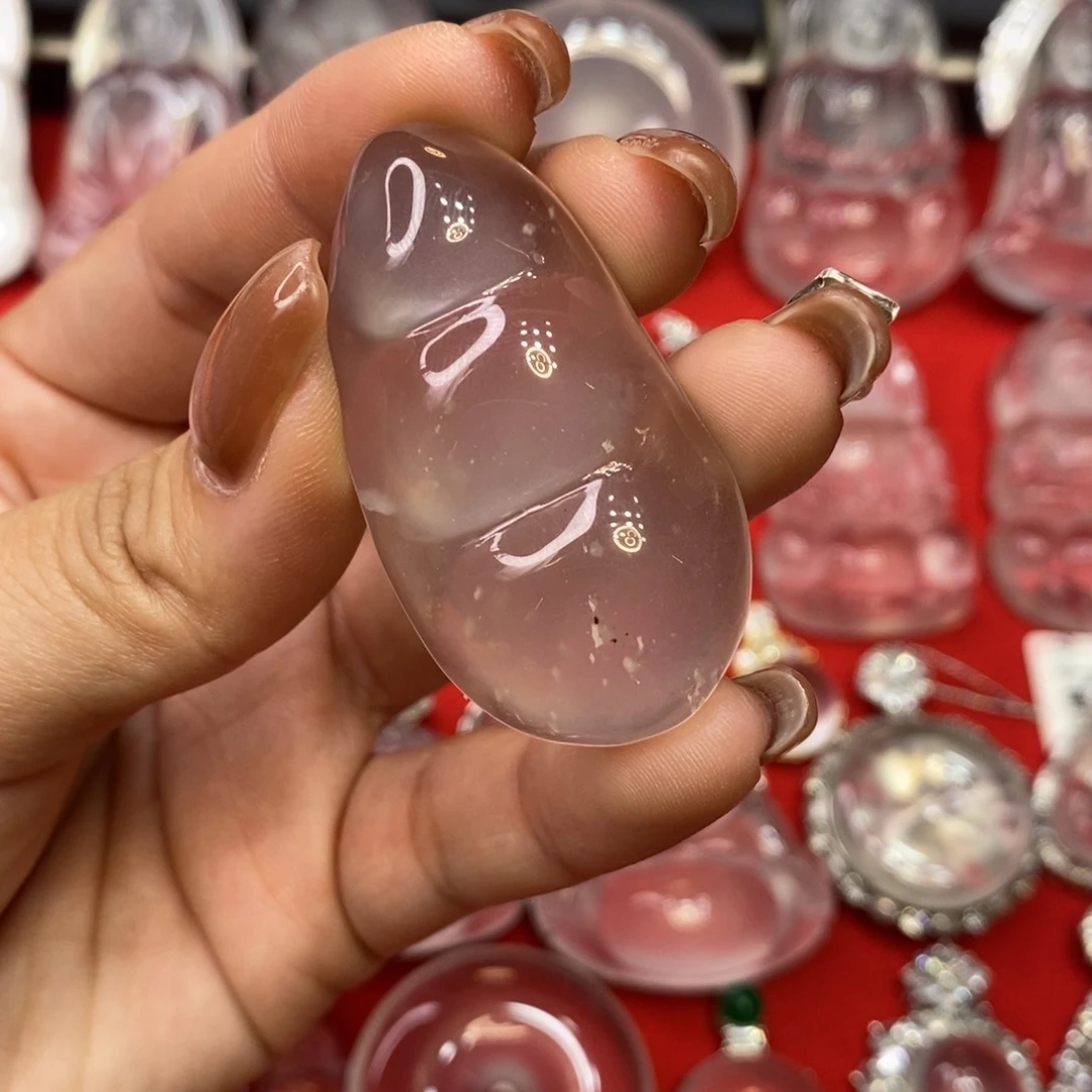 石英质玉未镶嵌吊坠