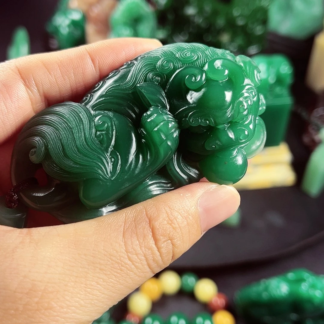 四川石雅安绿名贵石材