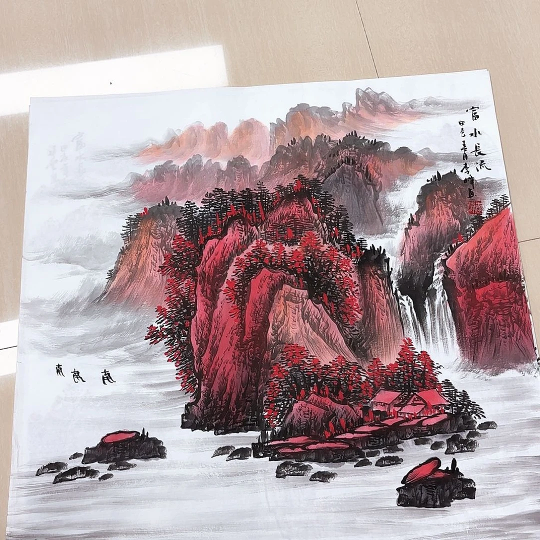 国画国画作品集一个一