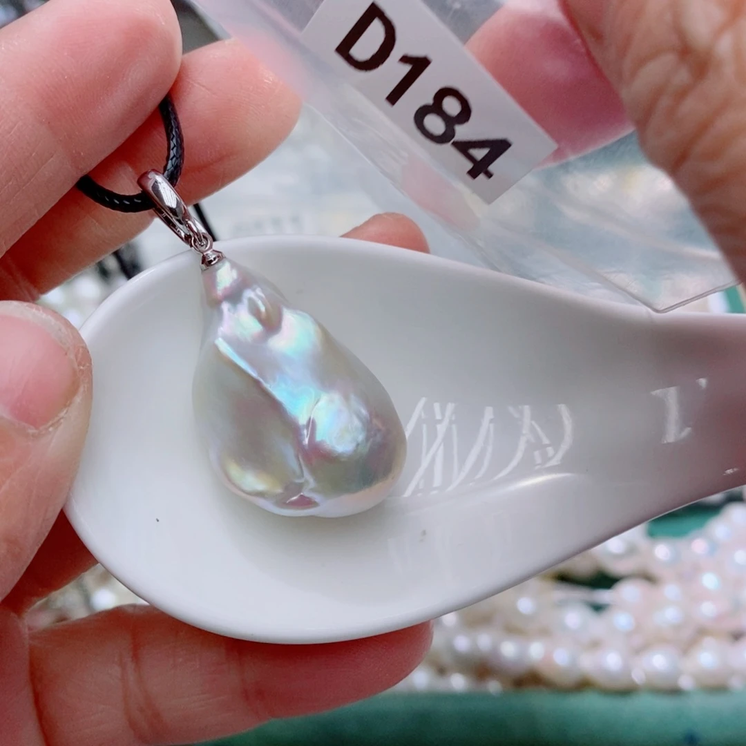 其他银S925镶嵌淡水珍珠