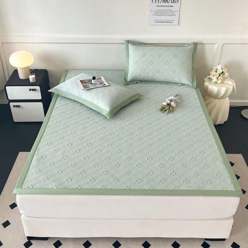 【幽梦】新款PE高分子软凉席三件套全凉感豆豆席空调席宿舍席可机洗