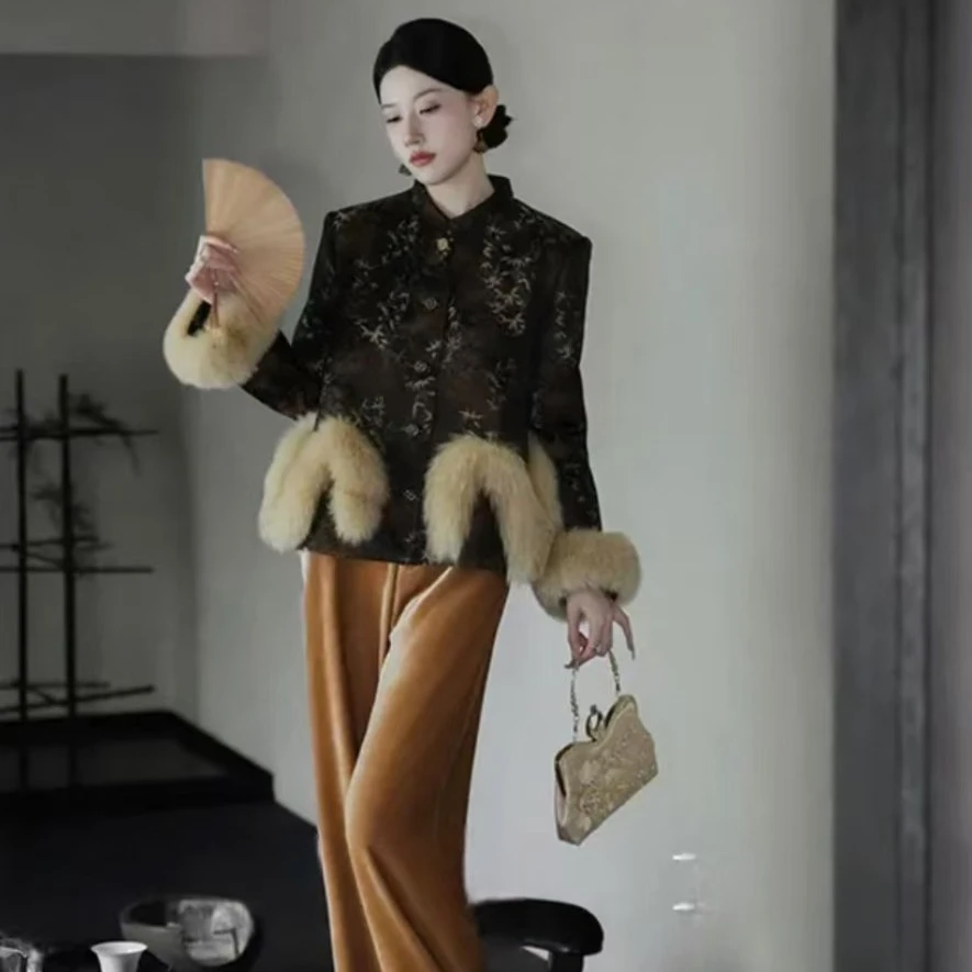 【竹林晚】套装高级定制大衣