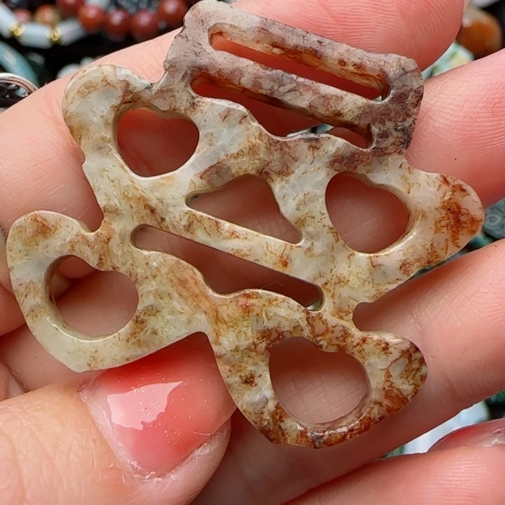 翡翠颈饰未镶嵌天然A货38