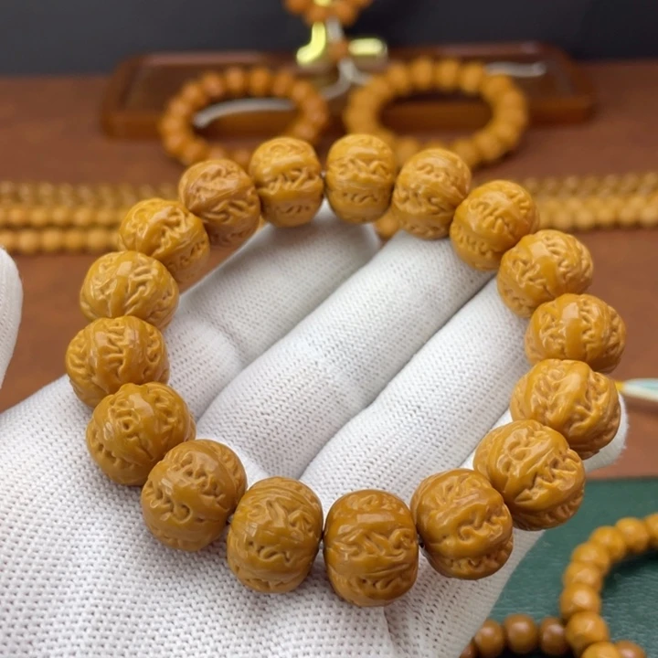 猴头核桃吊坠猴头