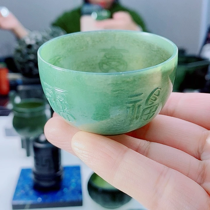 和田玉（青玉）未镶嵌把件
