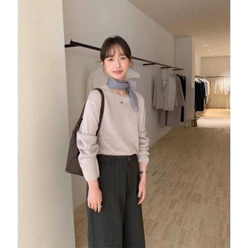 ZZS5015 现货 IMISS2025春款显瘦套头防晒针织衫女 50