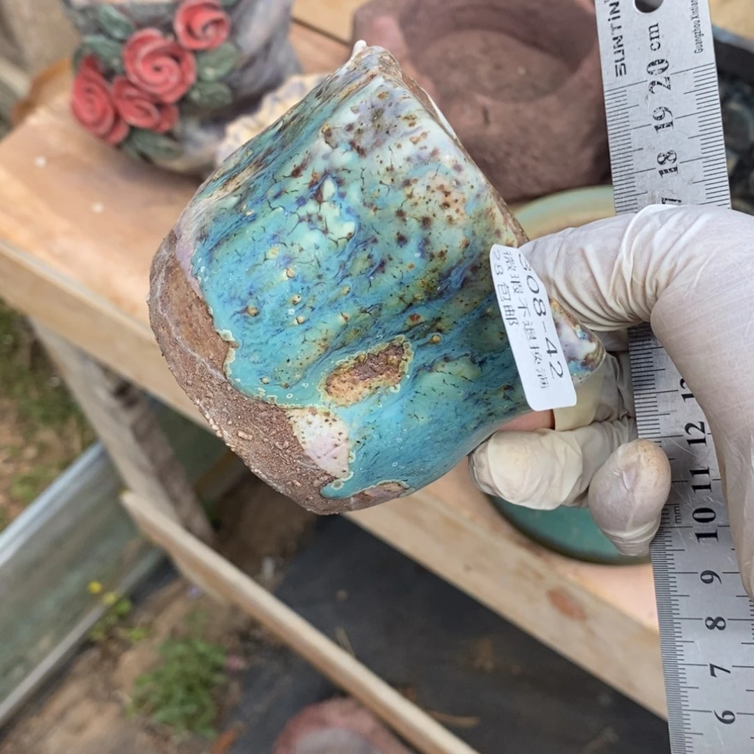 红陶墨**殇42号多肉盆一个呀