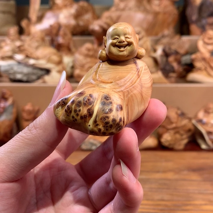 柏木（崖柏）根雕摆件