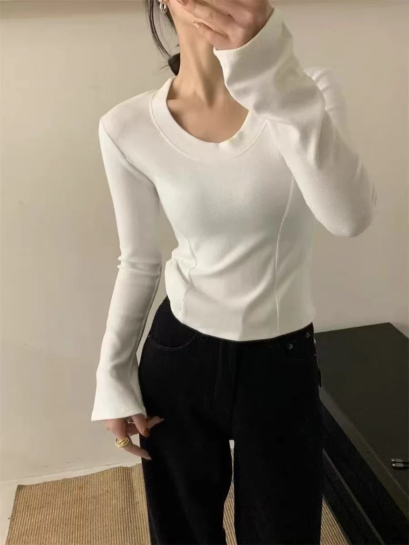 【傲傲精选】2025新品长袖T恤打底衫