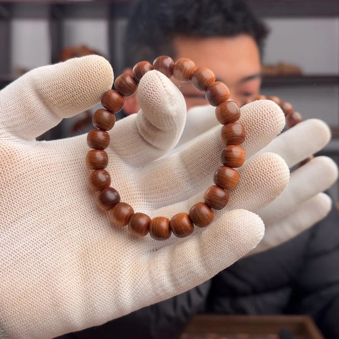 柏木（崖柏）手串/手链0910碳化干黑