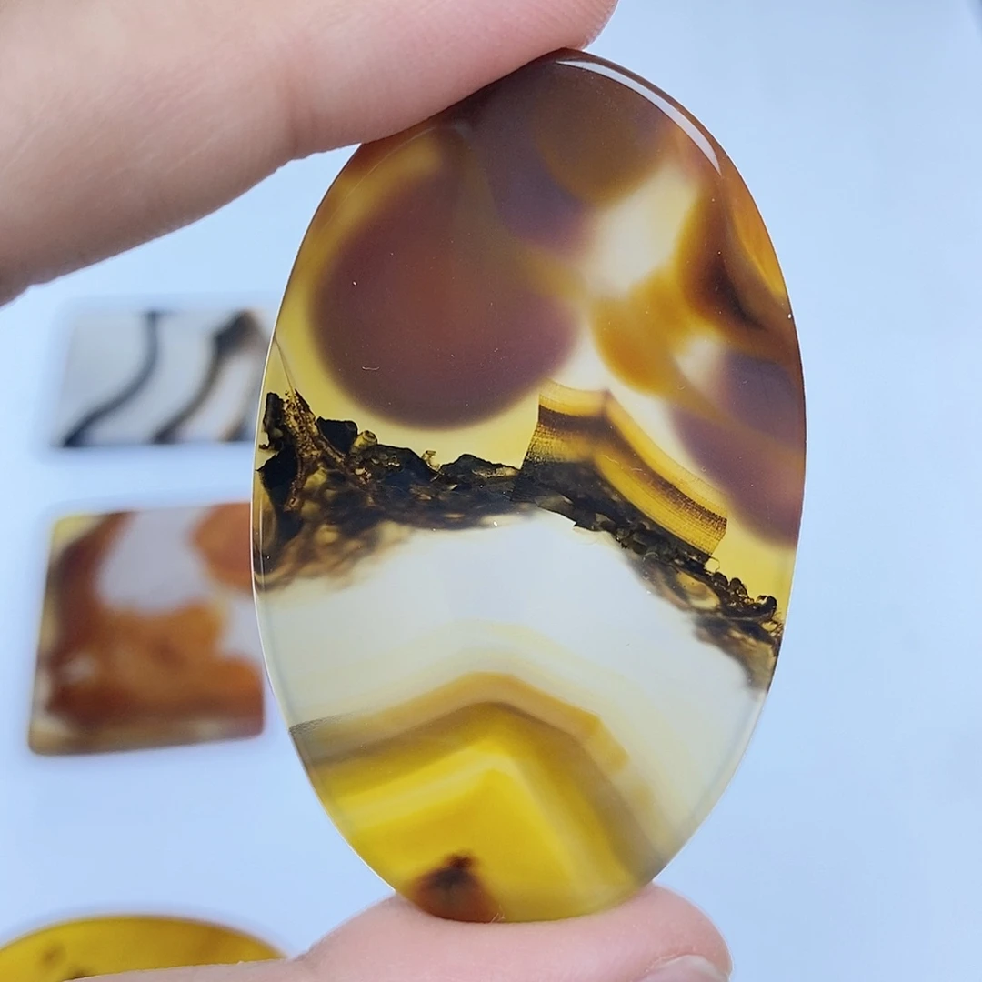 玛瑙/玉髓未镶嵌珠宝半成品