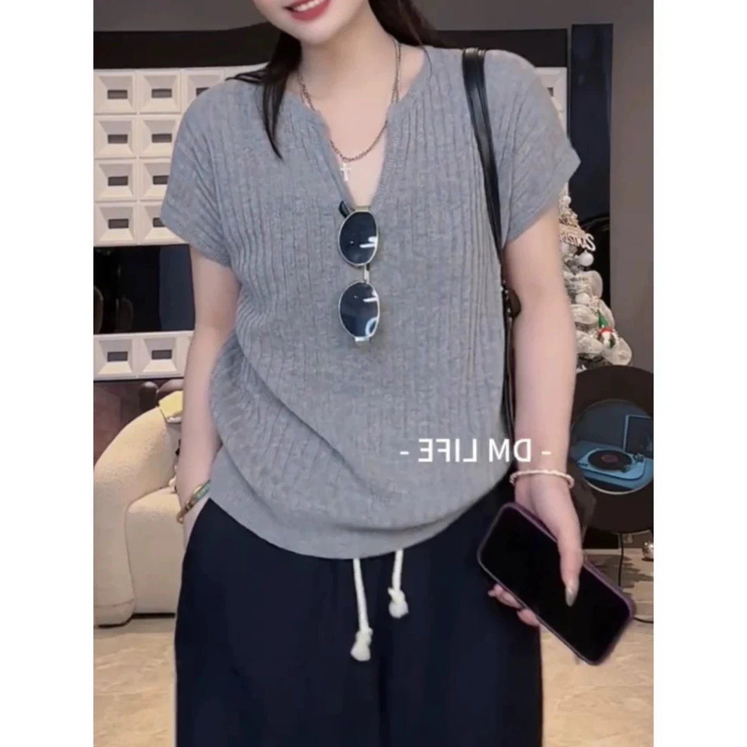 【赠运费补贴】亚麻线下同款-高定版!u型领口百搭绝美264