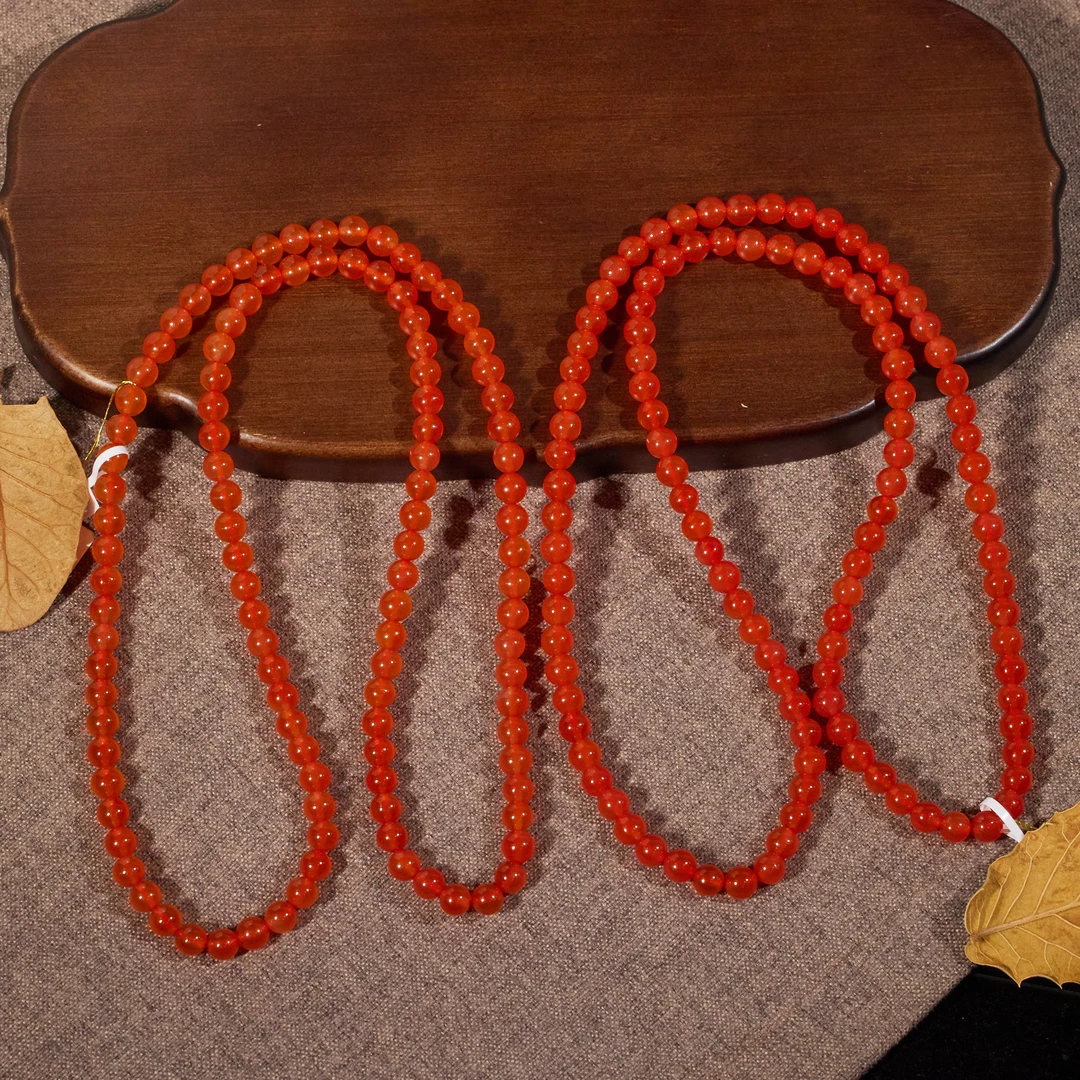 【歪歪】*保山南红项链*（卡6-7）（多样性发其一）N6376