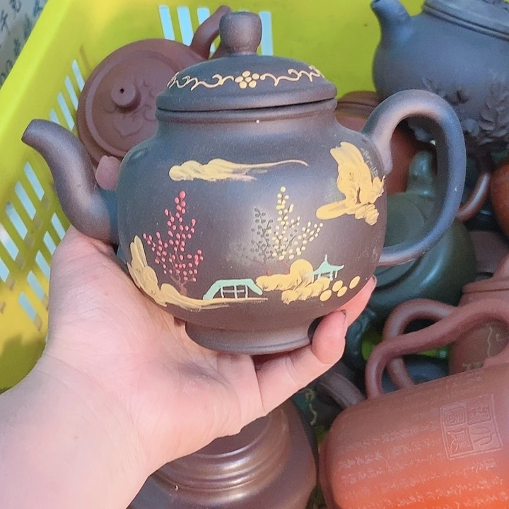 紫砂茶杯宜兴紫砂手工制作