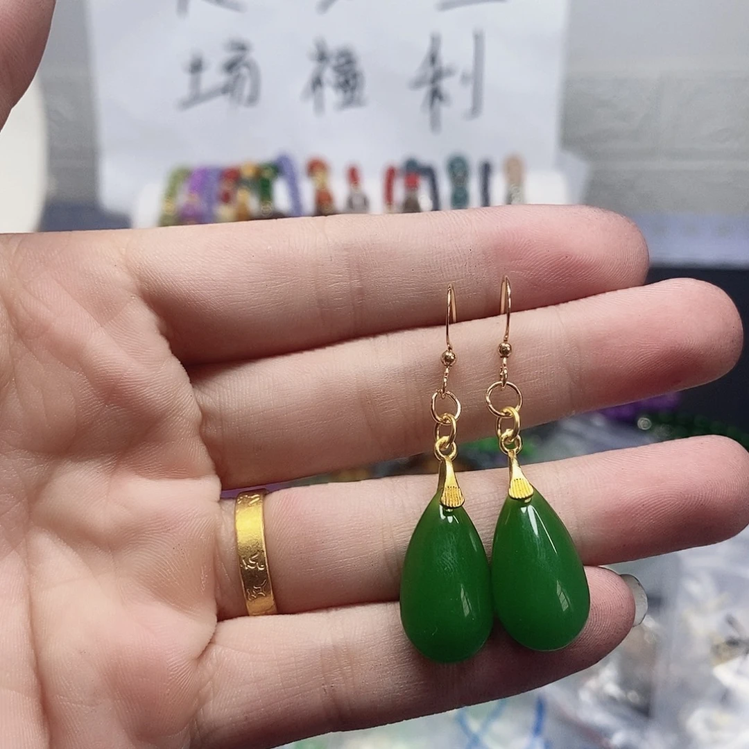 未镶嵌耳饰玛瑙/玉髓81