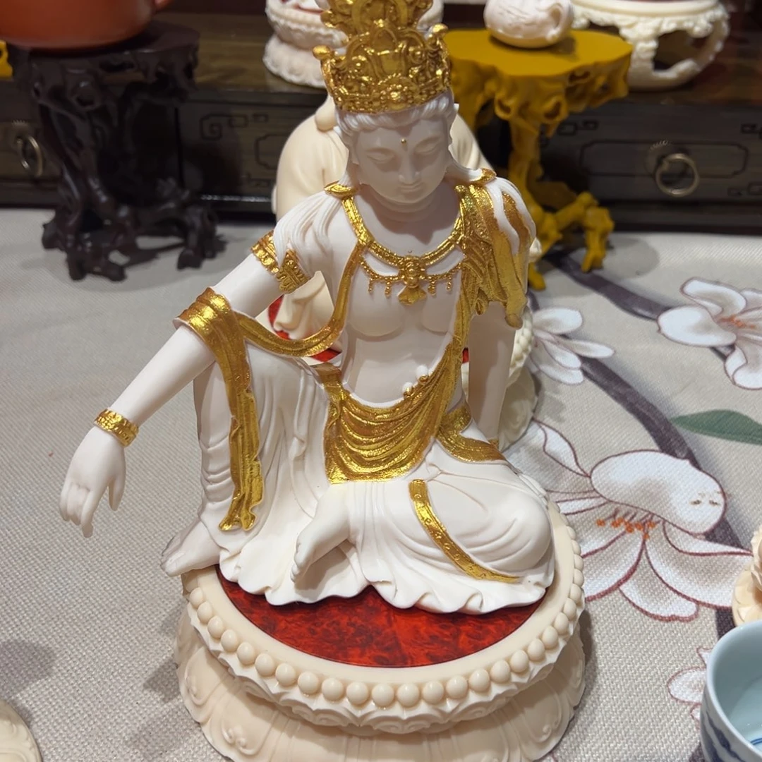 陶大号莲花底座加20公分的观自在