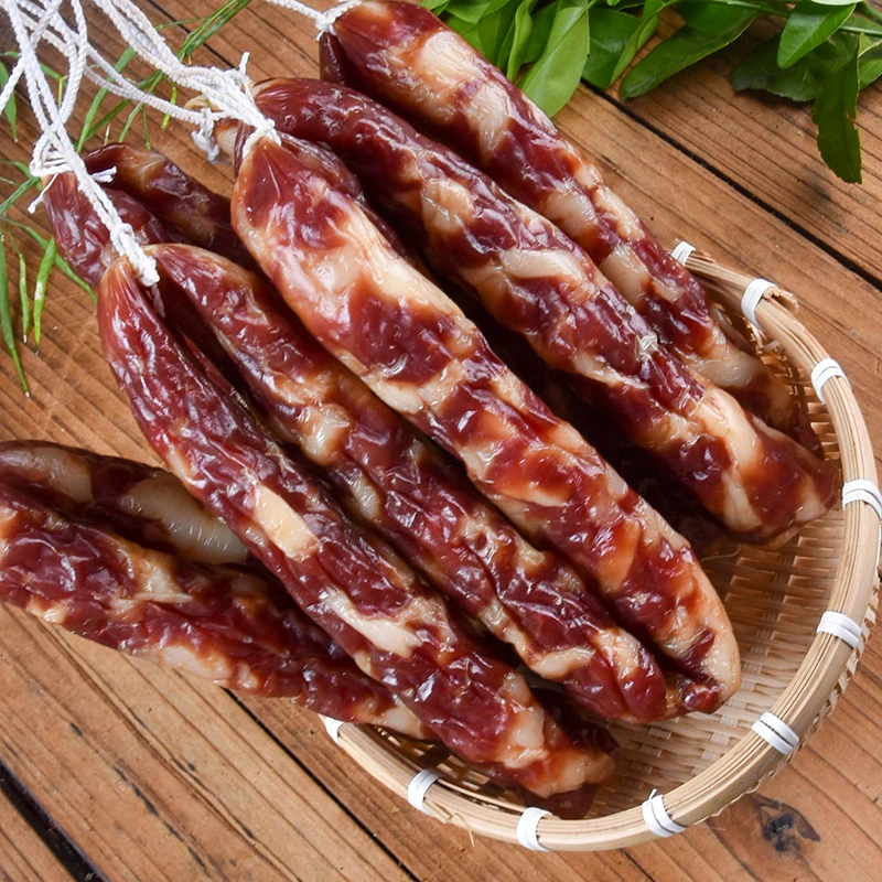 手工肉肠土香肠江西特产农家非烟熏腊肉纯肉咸味风干腊肠咸口味