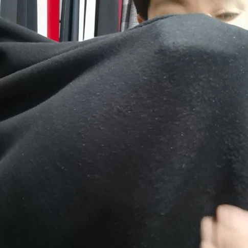 蚕羊布料黑色的1.1米