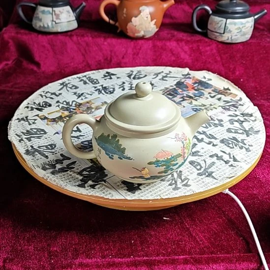 建水紫陶全品茶壶8号