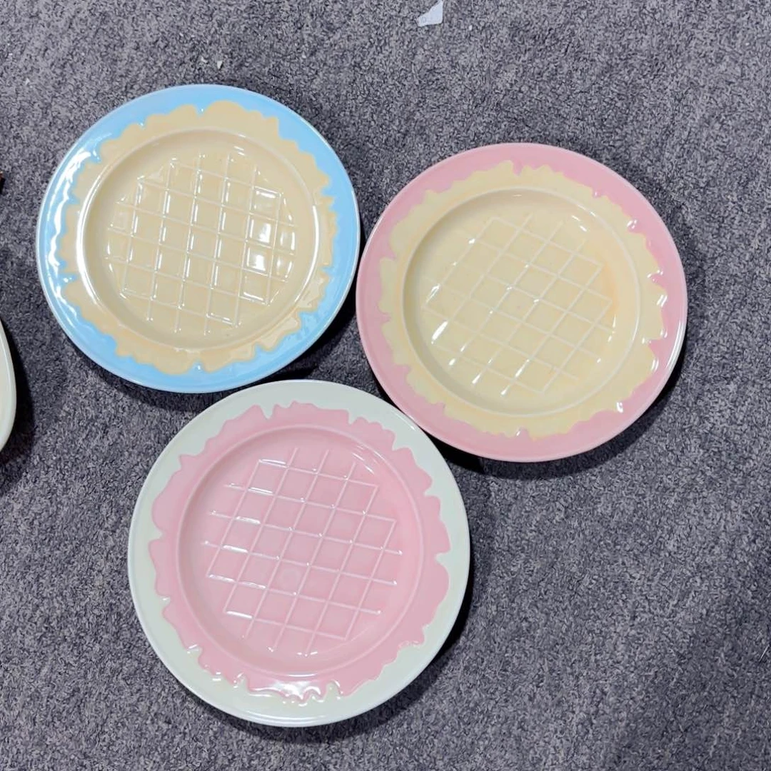 陶瓷冰激凌系列八寸餐盘全品一个颜色备注