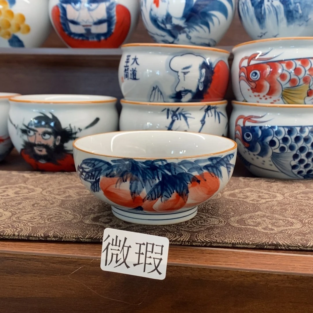 釉下彩手工绘制手工绘制