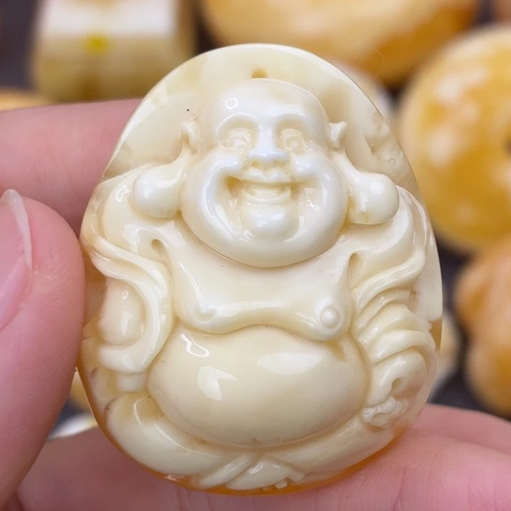 蜜蜡未镶嵌吊坠(不含链)佛公