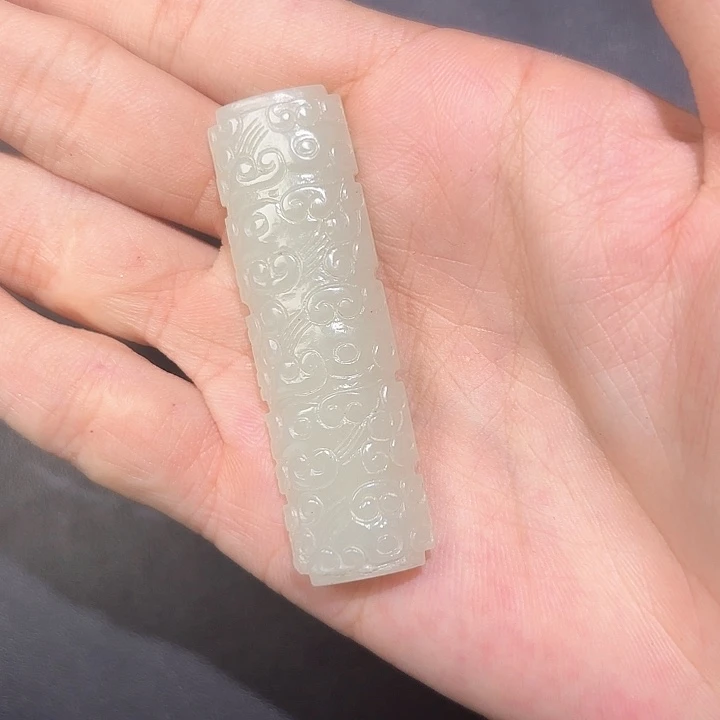 和田玉未镶嵌挂件保****洛