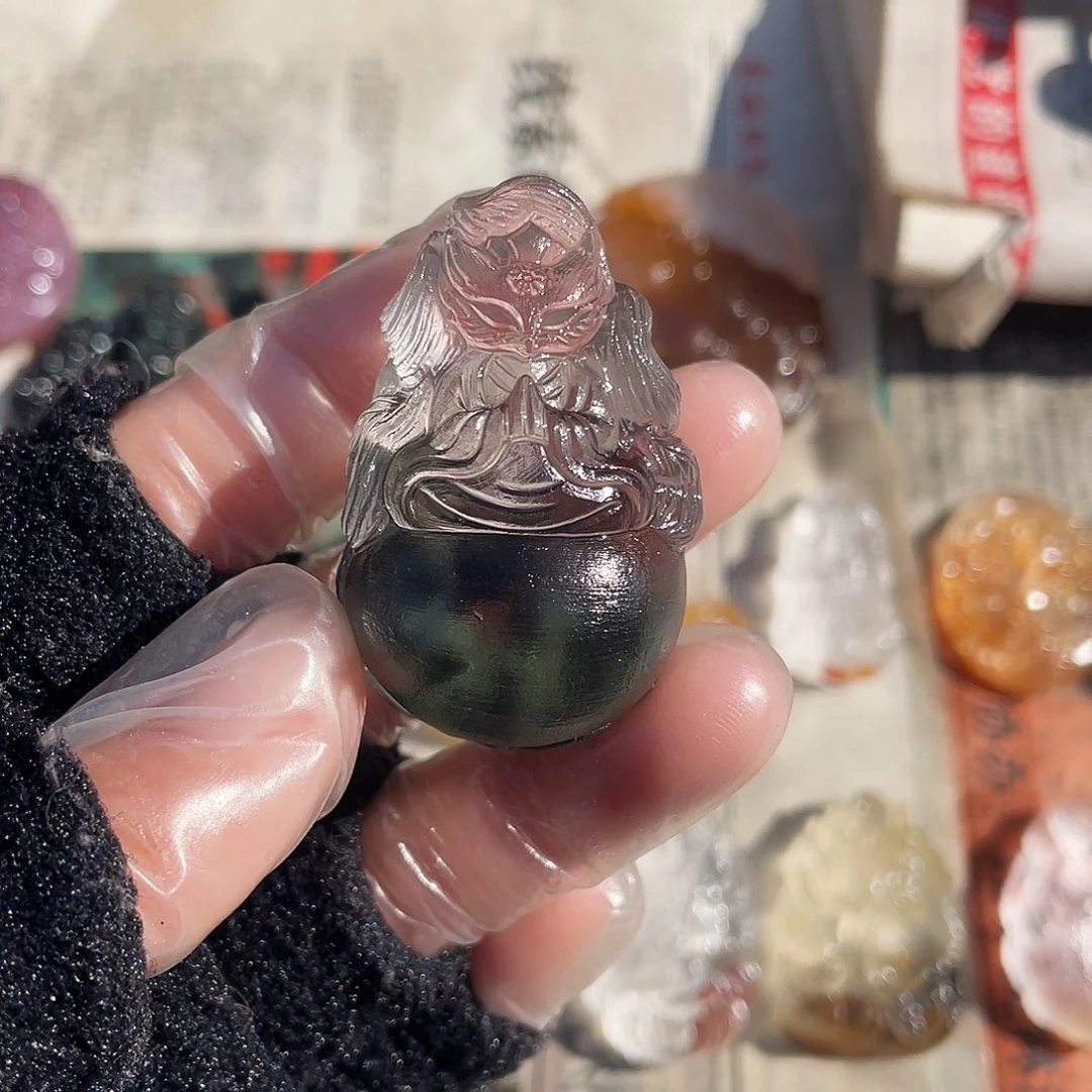水晶吊坠(不含链)未镶嵌吊坠