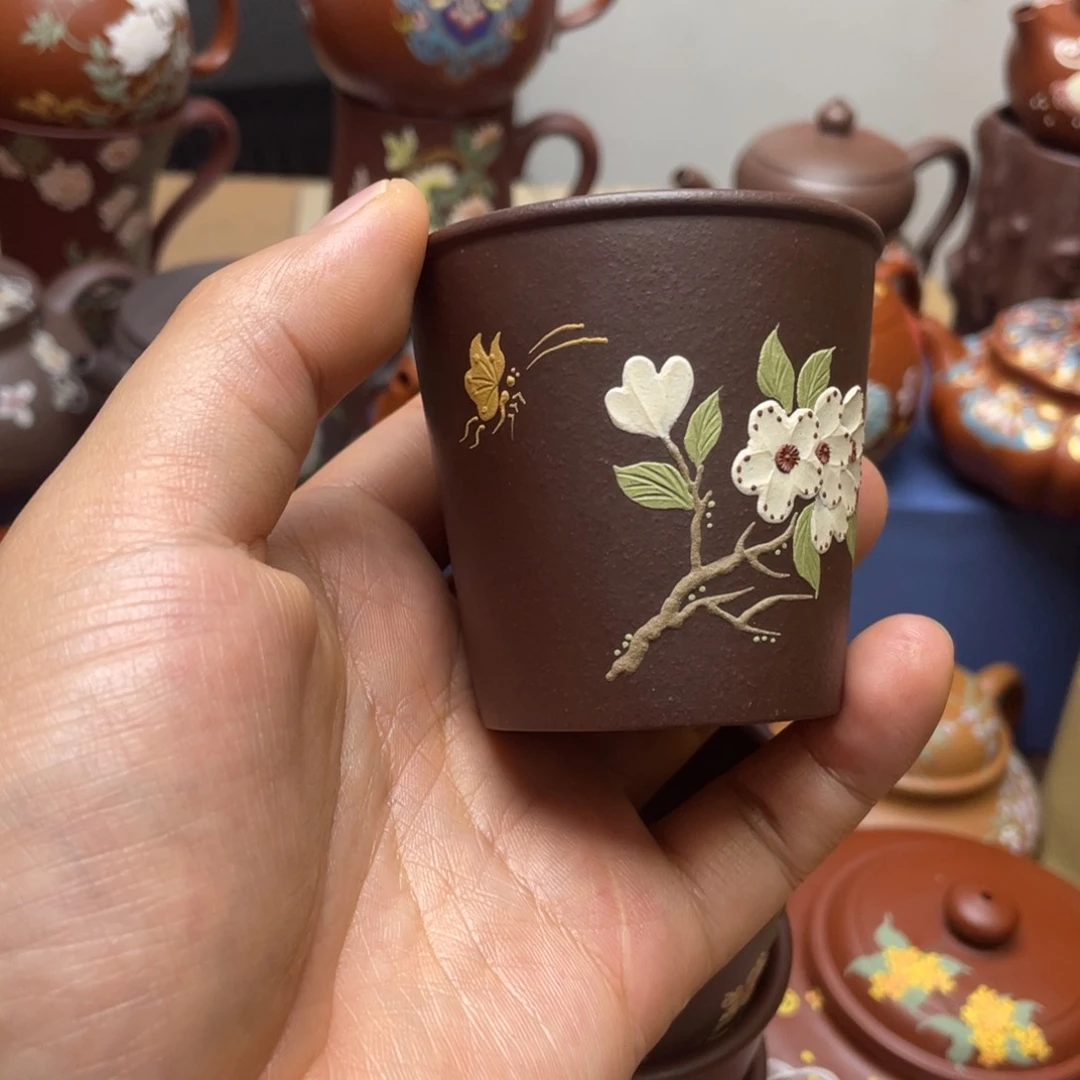 茶杯紫砂紫砂主人杯100cc