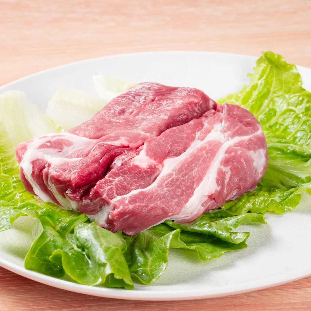 大围子猪梅花肉湖南土猪肉原切3斤新鲜土黑猪肉冷链包邮