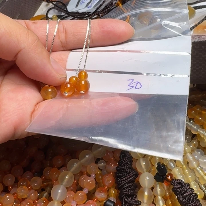 玛瑙/玉髓颈饰合金微*126