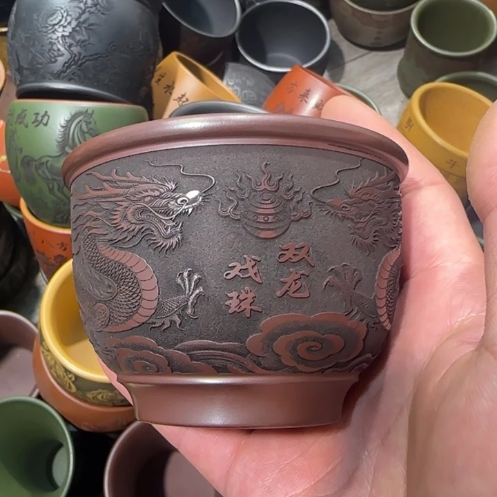 茶杯紫砂全手工制作工艺