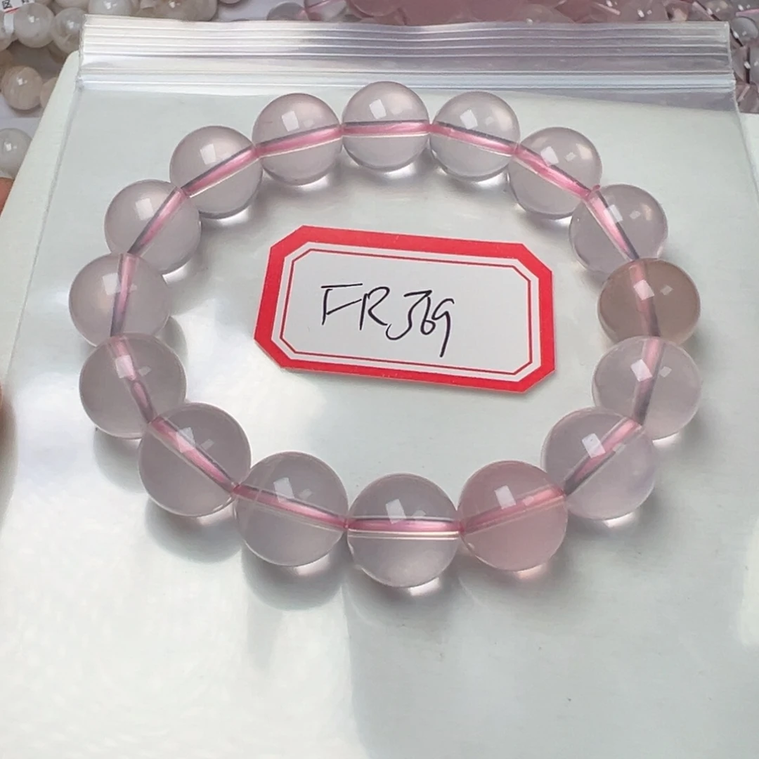 水晶手链未镶嵌凡**墨星光粉12.3mm左右