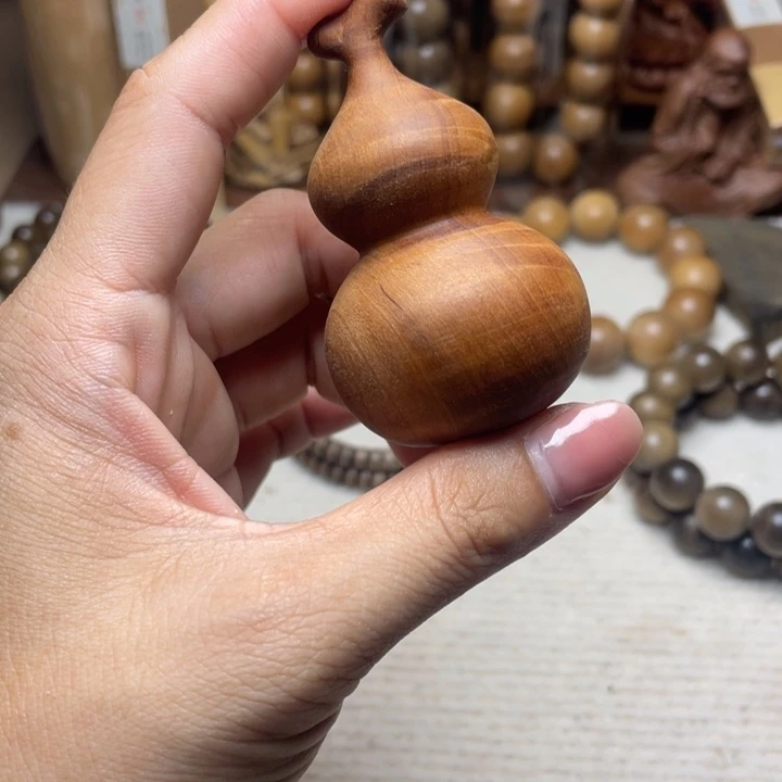 把件檀香木印度老山檀香葫芦